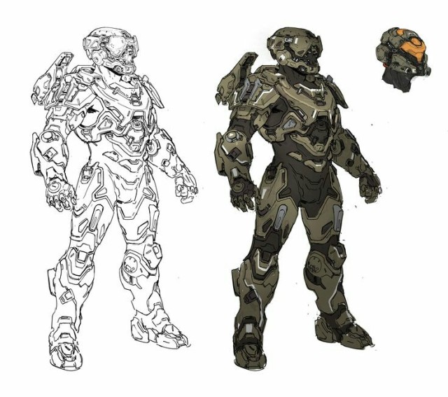 Welcome to the Infinity, spartan. — Awesome halo 5 concept art