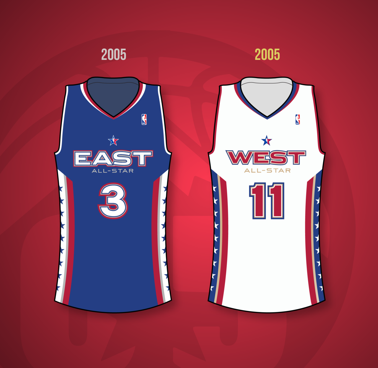 allen iverson east all star jersey