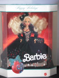 barbie 1990 holiday