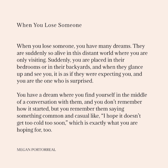 I am missing you all. (via Instagram)