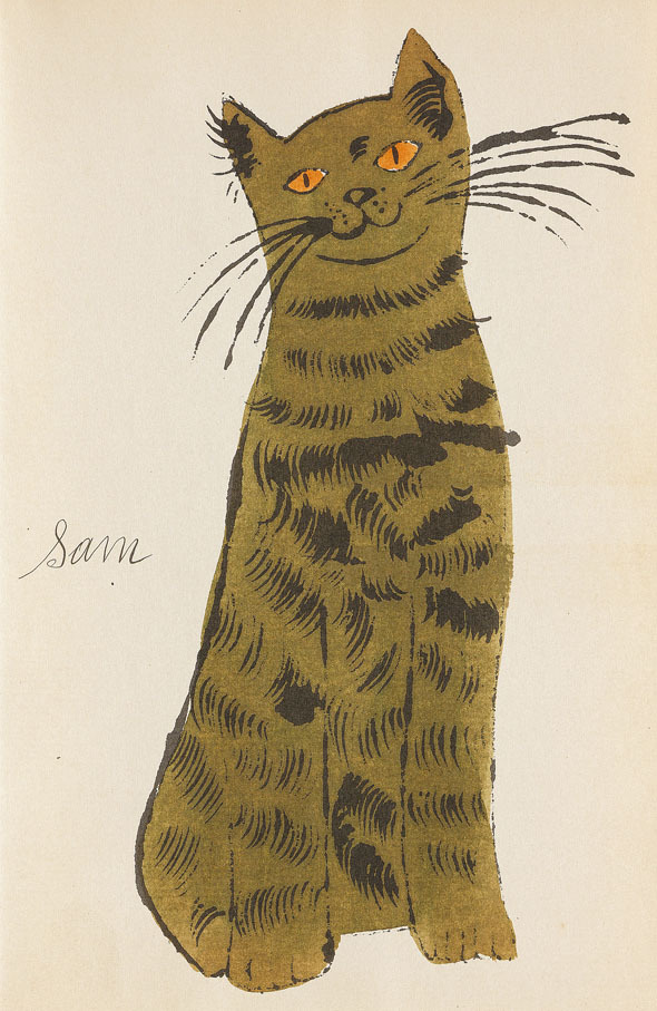Design is fine. History is mine. — Andy Warhol, 25 Cats