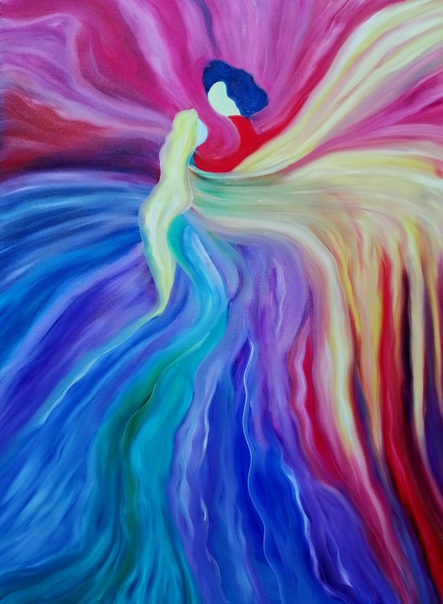 colorful paintings on Tumblr