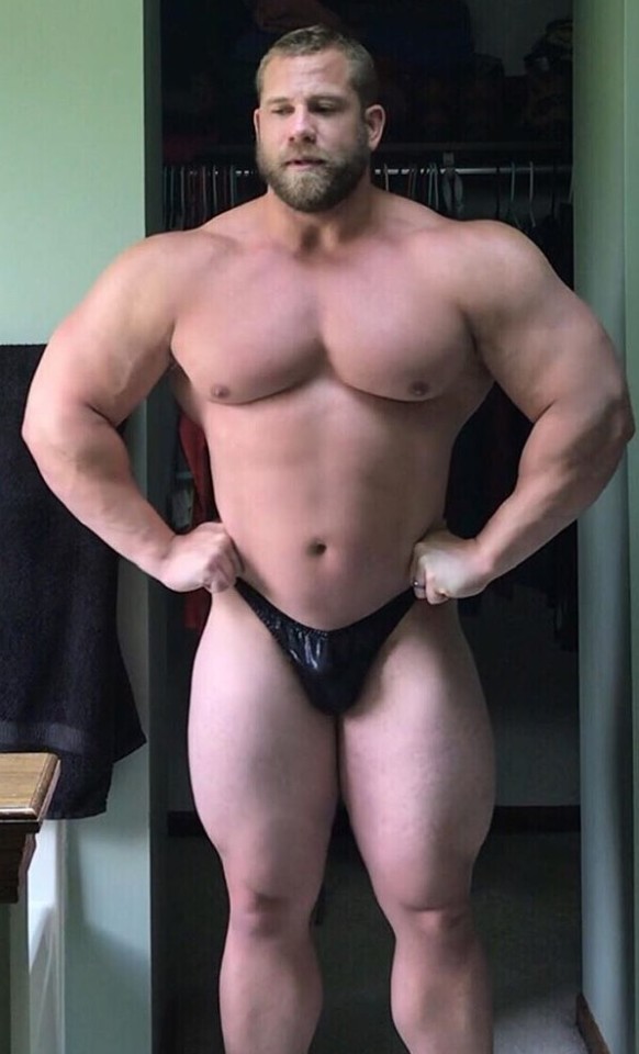 Big men pecs