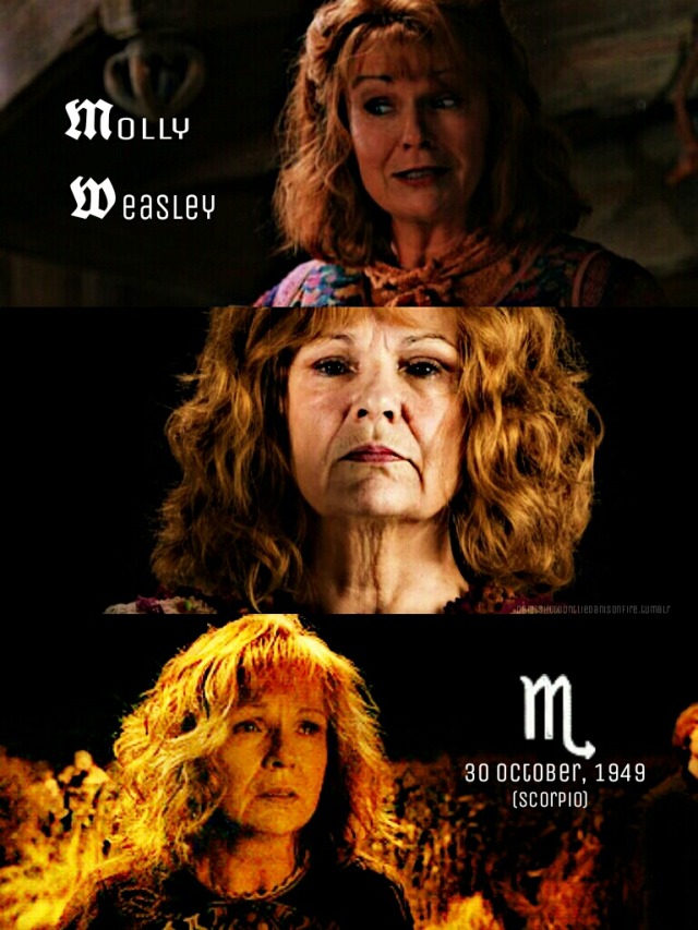 Quel zodiaque est Molly Weasley?