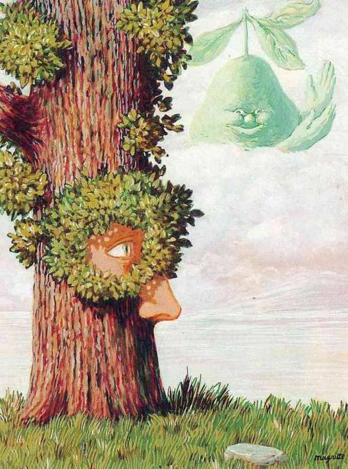 artist-magritte:Alice in Wonderland, Rene Magritte