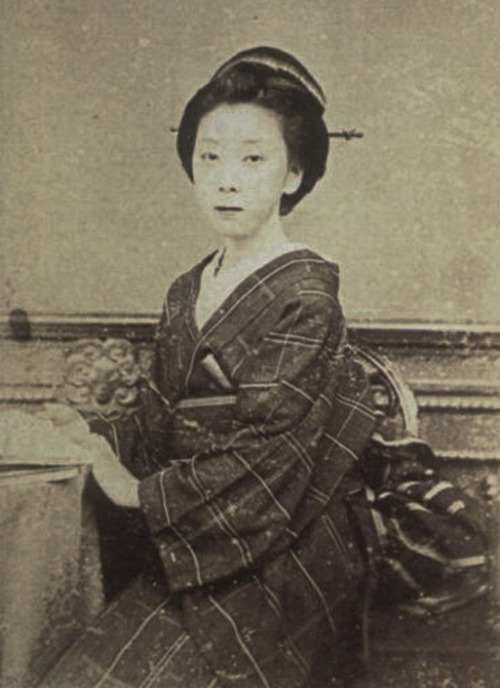 Oryou, Geisha, mistress of a revolutionalist Ryoma Sakamoto who was assassinated 1867 (by Sgt.Steiner)
“Narasaki Ryō (July 23, 1841 – January 15, 1906) was a Japanese woman and the wife of Sakamoto Ryōma, an architect of the Meiji Restoration. She...