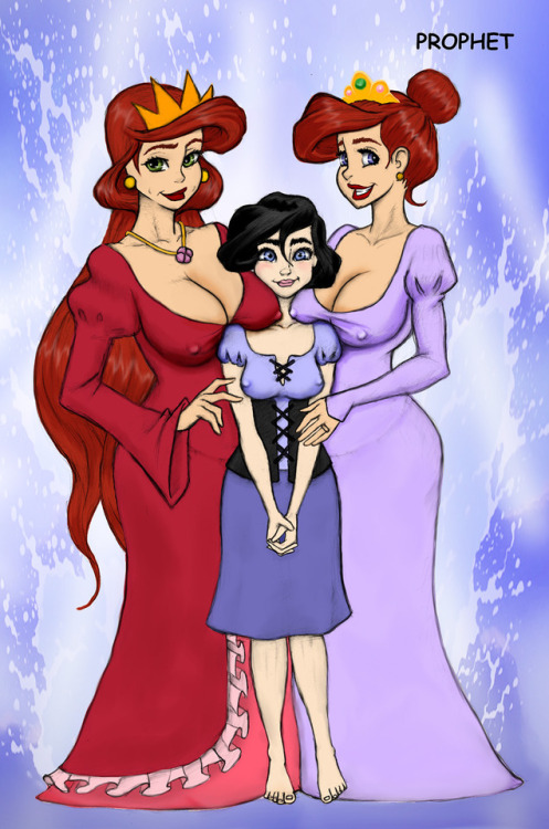 Athena, Melody and Ariel