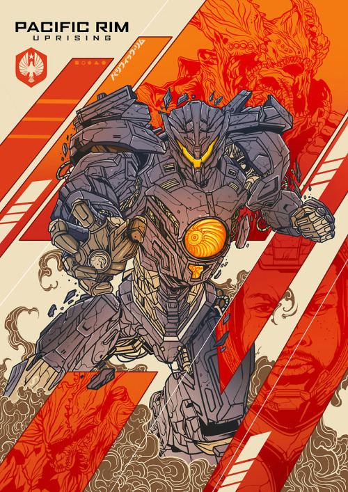 pacificrimmovie:This Fan Art Friday, Gipsy Avenger springs to...