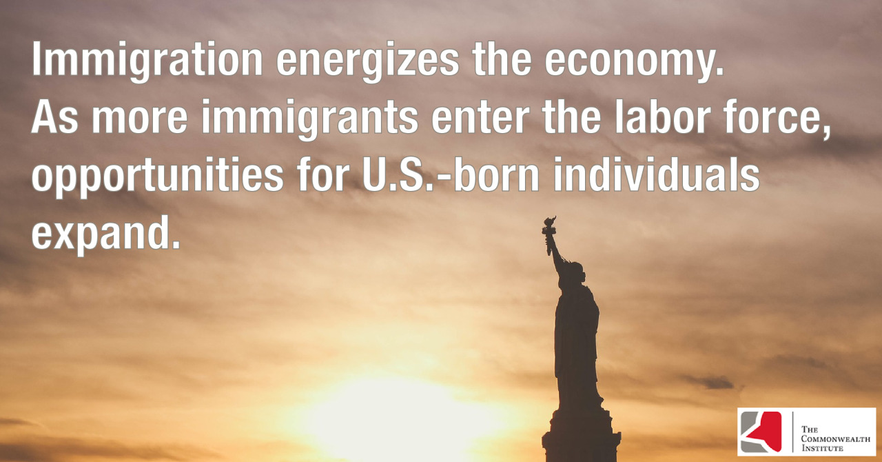 Immigration Has Broad Benefits By Increasing...