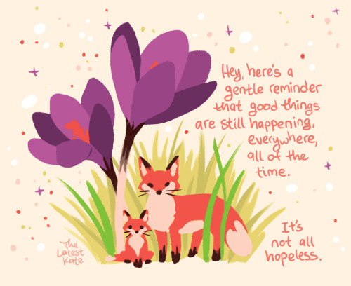 I know it can feel pointless to focus on flowers or babies when you’re depressed, but it’s important to remember that stuff exists. It’s not all bad out there, you know? There is magic happening.
°˖✧*• Shop, Patreon, Books, Mailing List *•. ✧˖°`