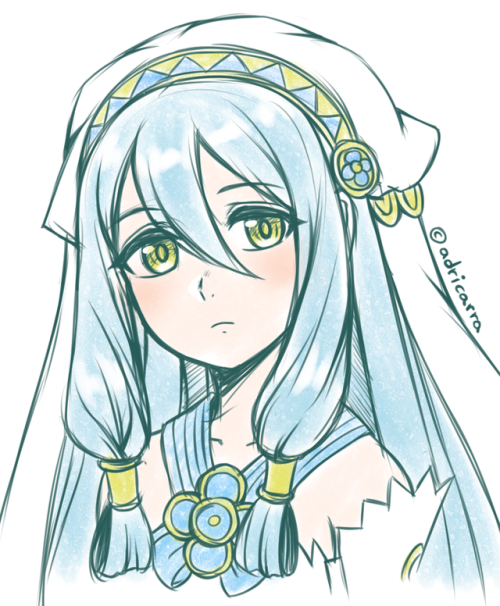 fire emblem fire emblem heroes azura azura (fire emblem) feh fire emblem fates fe14 my art fanart doodle
