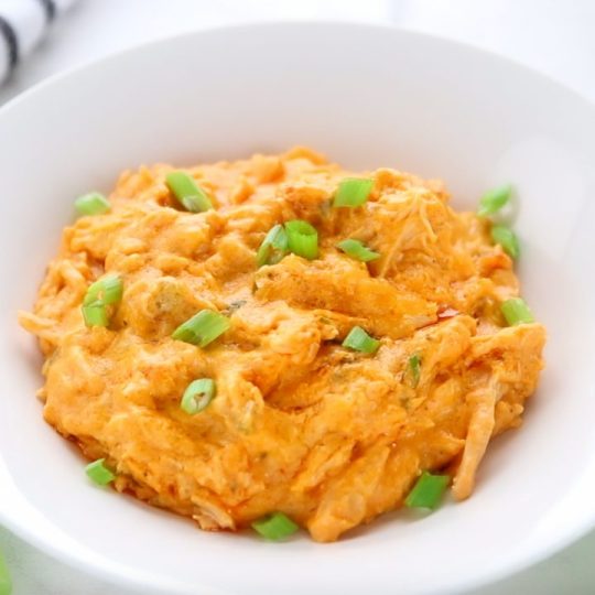 Baked Keto Buffalo Chicken Dip