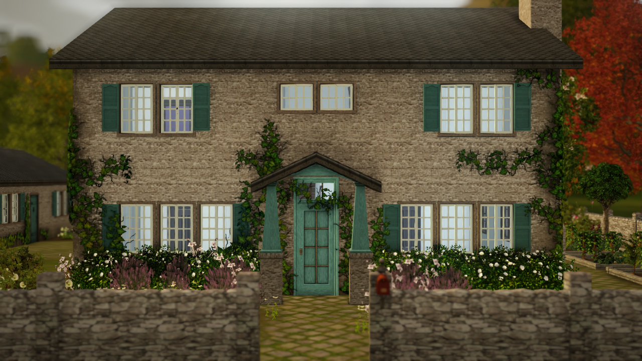 On Permanent Hiatus A Floral English Cottage For Your Sims