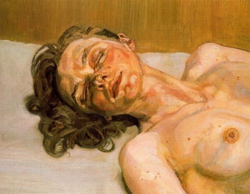 artist-freud:Girl with closed eyesMedium: oil,canvas