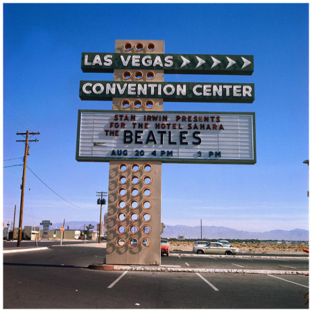 foreverblog-world:The Beatles in Las Vegas 1964