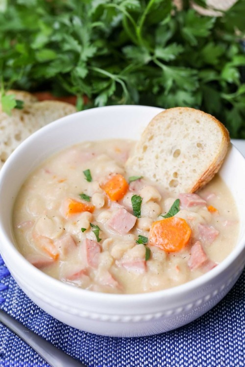 foodffs:Ham and Bean Soup RecipeFollow for recipesIs this how...