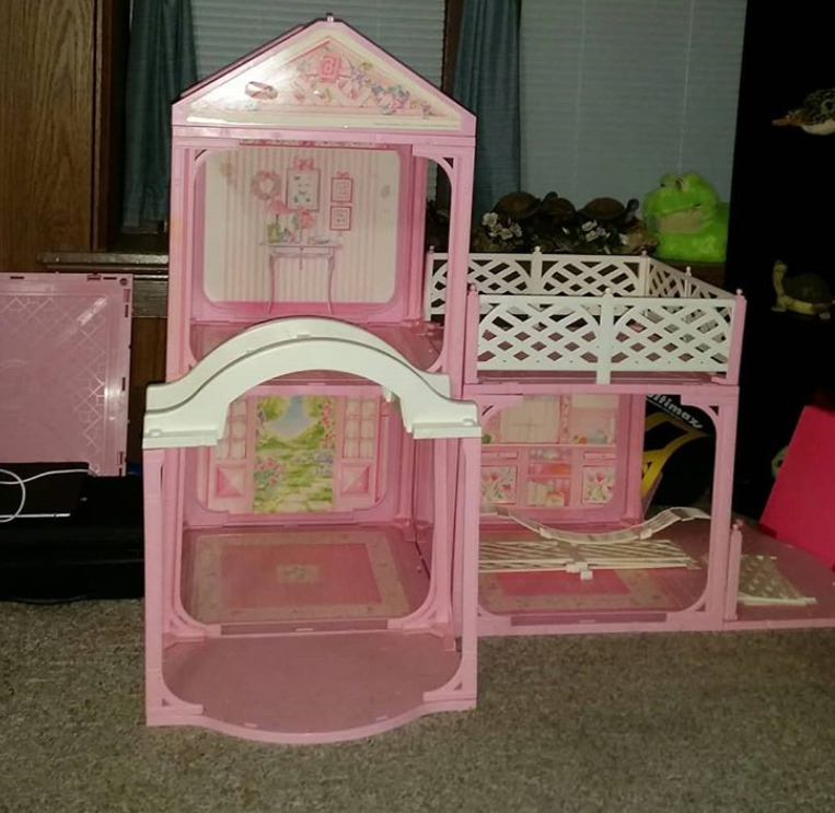 barbie 3 in 1 house