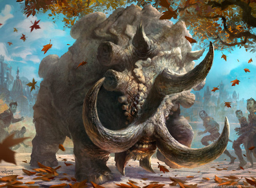 quarkmaster:Wild CeratokWild Ceratok MTG: Guilds of Ravnica...