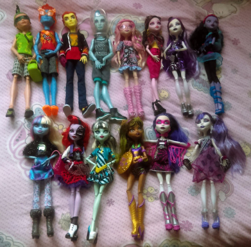 monster high doll collection