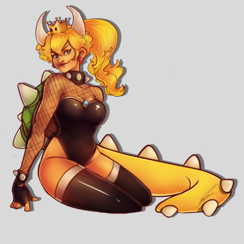 theawesomegreen:Bowsette! ❤❤❤