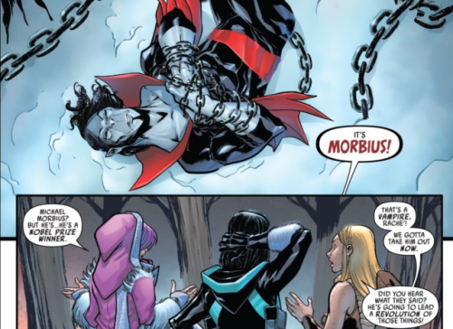 mugichin:Morbius gets no respect.Domino #7 (Simone, Baldeon,...