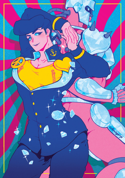 Two JoJo prints ready for SMASH! con for the first time this...