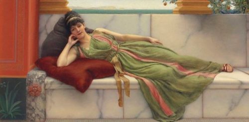 loumargi:A Happy Awakening – John William GodwardA Siesta –...