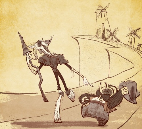 bobbypontillas:Another take on “Don Quixote” stories by Miguel...