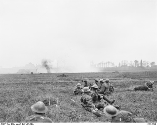 scrapironflotilla:The shelling of No. 7 Platoon, B Company,...