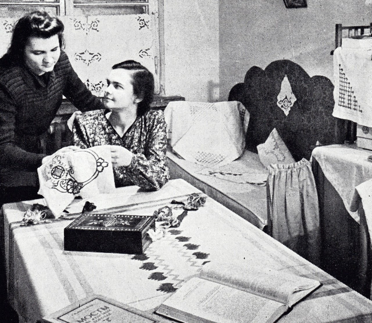 Female dorms of one of Moscow universities (1950)