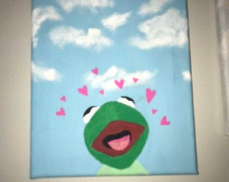 Kermit Painting Tumblr Posts Tumbral Com