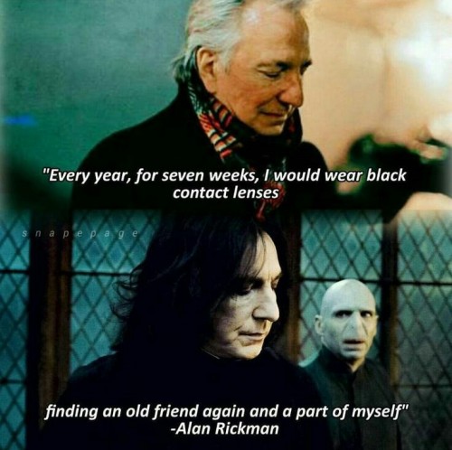 bookscoffeefreedomlove:Missing you so much, Alan Rickman!...