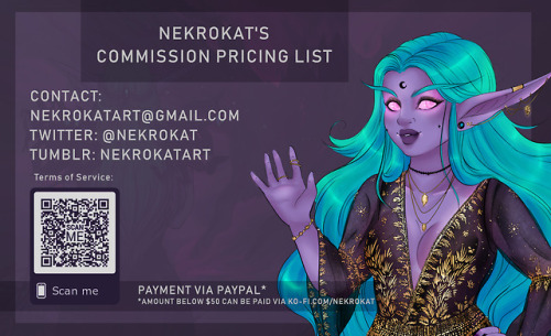 nekrokatart:Commissions are OPEN! DM me or write an email to...