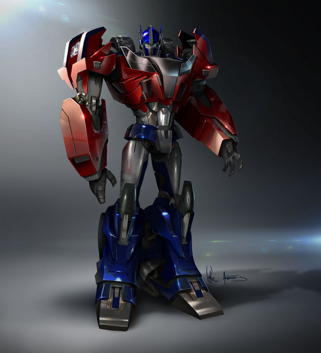 Transformers Prime Optimus character design by... - Blooming Concepts