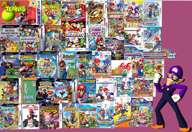Waluigi watch, All the 43 games Waluigi has appeared in up to...