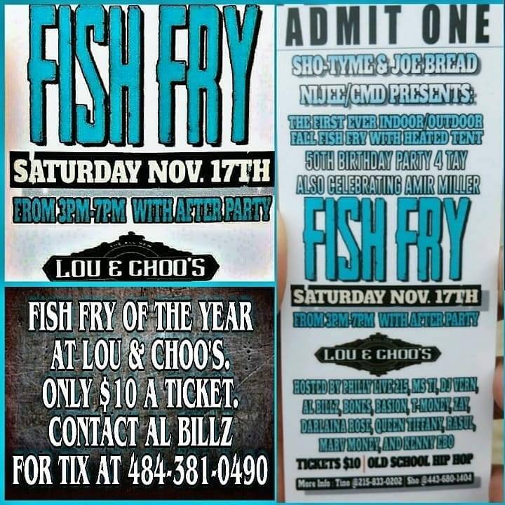 P.I.W. Entertainment — Get your tickets to the Fish Fry of the year at...