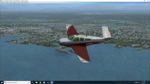 A little Air To Air with the A2A V35 Bonanza