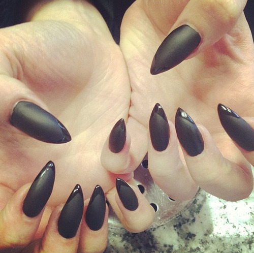 pointy nails on Tumblr
