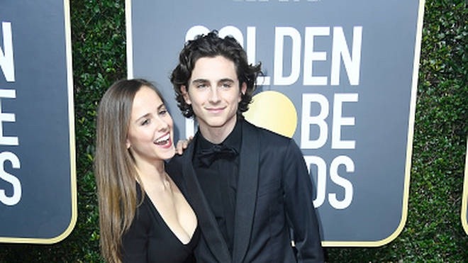 Timothée Chalamet — Timothée with his older sister Pauline. It’s so...