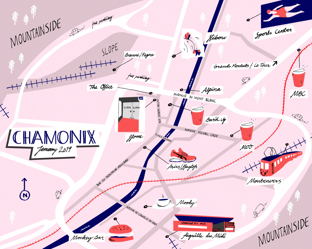 An Illustrated Map Of My First Month Living In Liamingolfsaletti