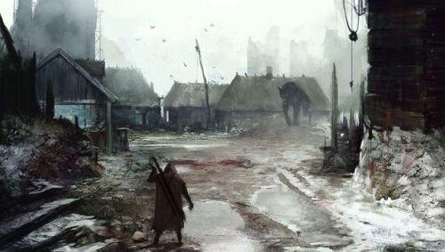 middleearthbands:Paintings by Jakub Różalski“Another day at...