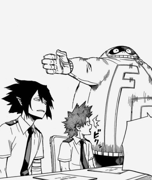 yama-tadashi:Fat Gum and his interns, Suneater and Red Riot!