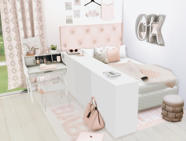 The Sims 4 Girly Bedroom Tumblr