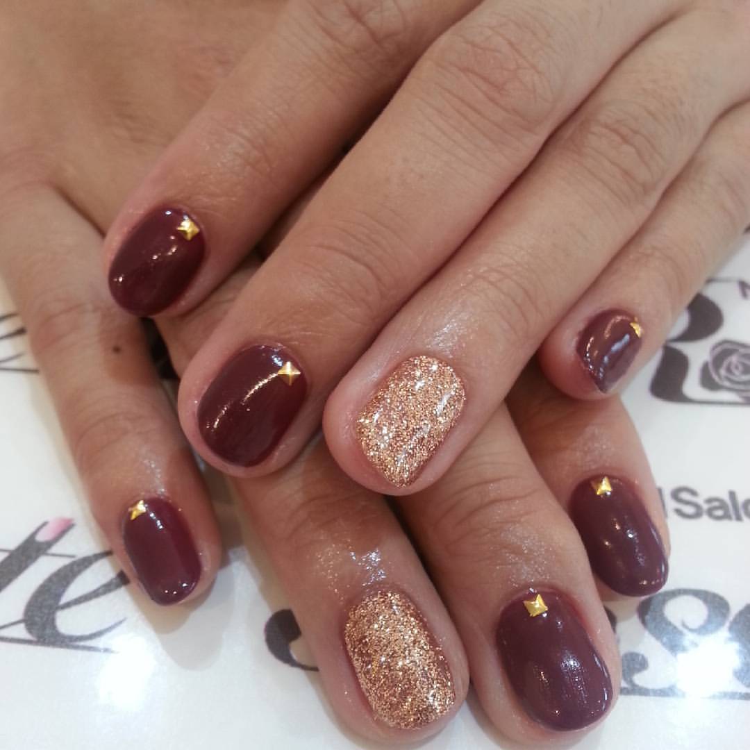 Nail Salon Rosecute 秋ネイルデザイン 秋ネイル マットコート Nail Salon Rosecute 秋ネイルデザイン 秋ネイル マットコート