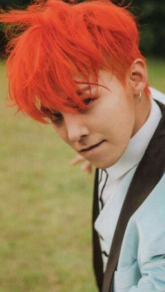 Gdragon Orange Hair Tumblr