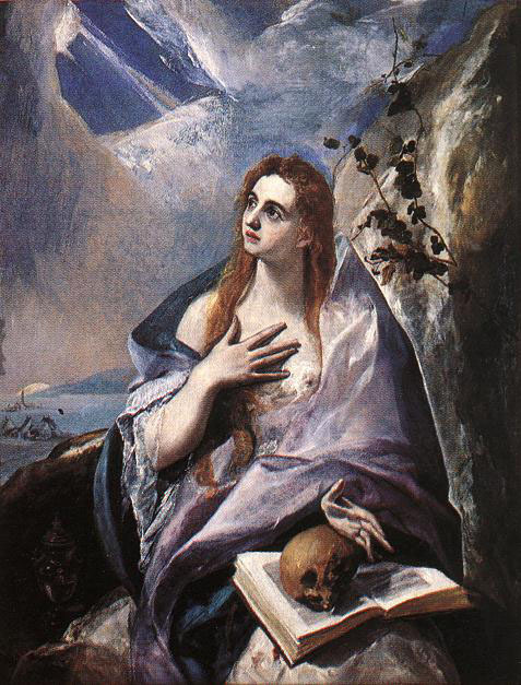 artist-elgreco:Mary Magdalene in PenitenceMedium: oil,canvas