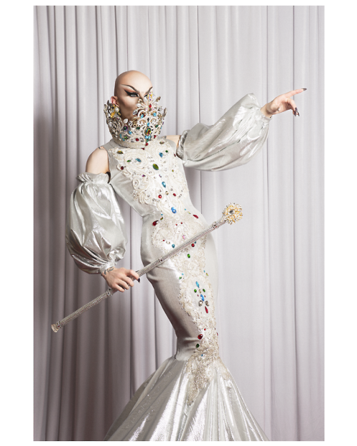 tr4nsf4t:Sasha Velour photographed by Tanner Abel, 2018.