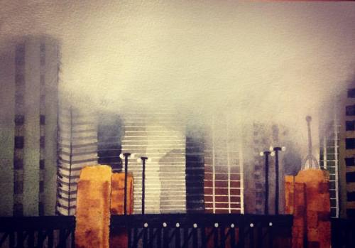 #watercolours #cityscape #art