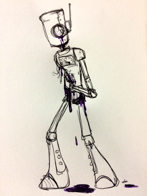 kaaramel:ive been doing @inhumanrobot‘s robo-goretober...