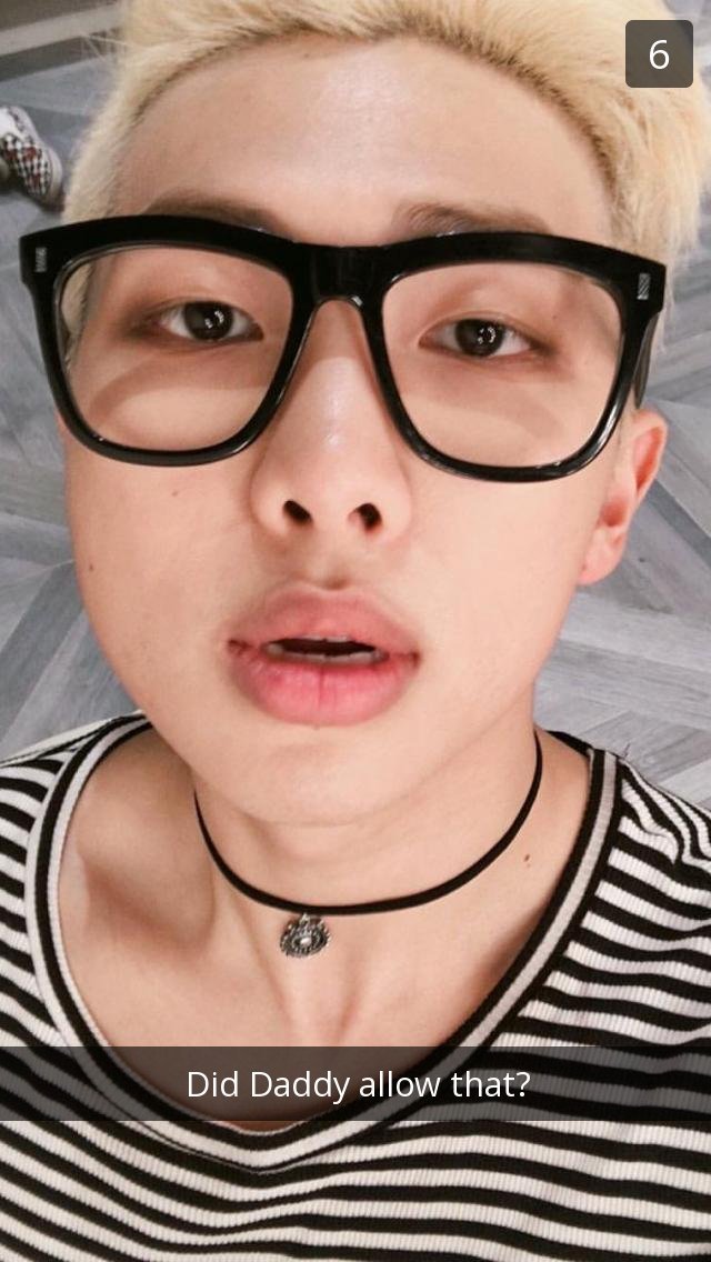 RoFics - Daddy Namjoon snaps…. I am at this point so biased...